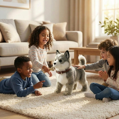 Interactieve Robot Puppy met Realistische Acties voor Spelend Leren