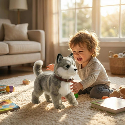 Interactieve Robot Puppy met Realistische Acties voor Spelend Leren