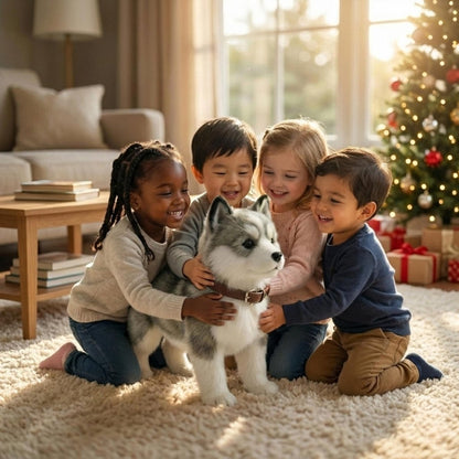 Interactieve Robot Puppy met Realistische Acties voor Spelend Leren