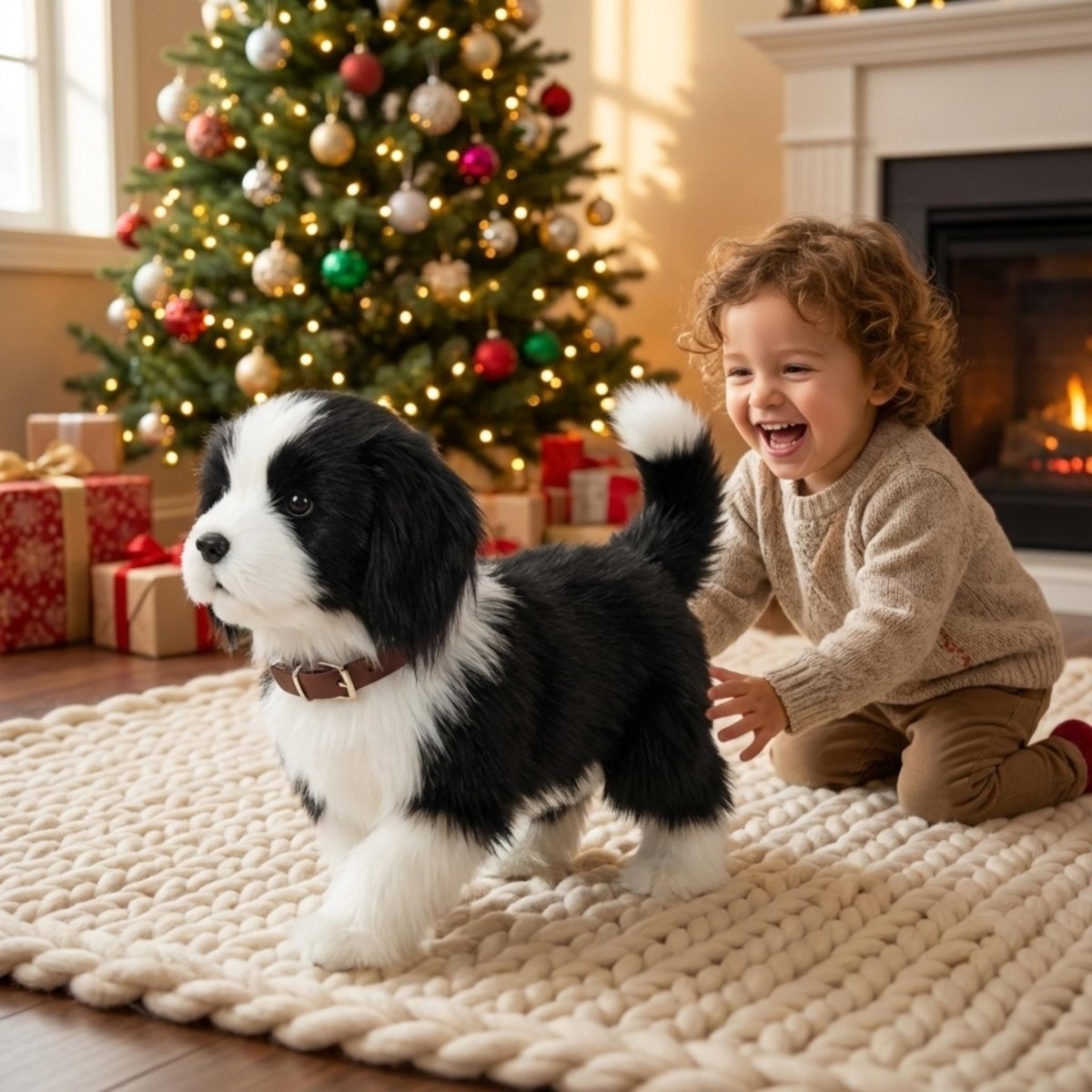 Interactieve Speelgoed Hond die Loopt en Blaft voor Realistisch Speelplezier