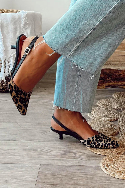 EMILY – CHIC WILD STYLE SLINGBACK HAKKEN
