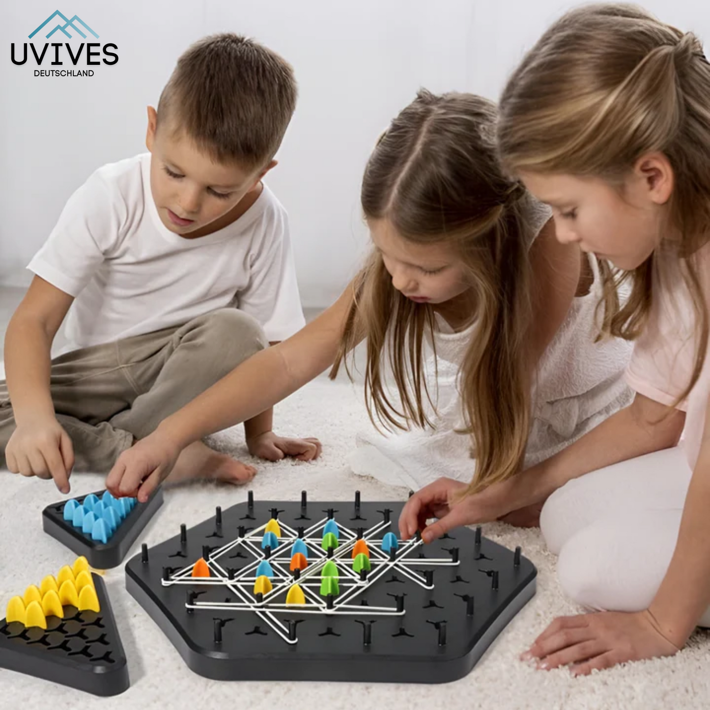 KnotLogical™ – Strategisch driehoekspel voor 2–4 spelers [50% Korting]