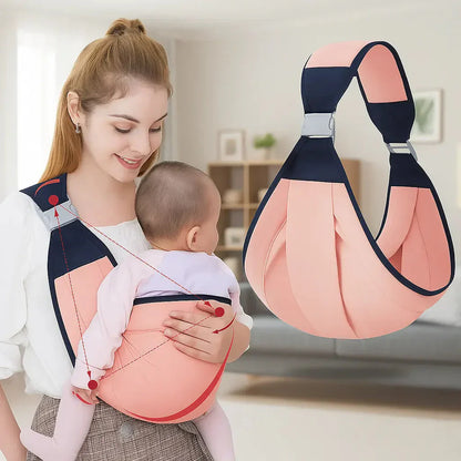Comfort Draagzak – Licht, Ademend & 4 Draagposities