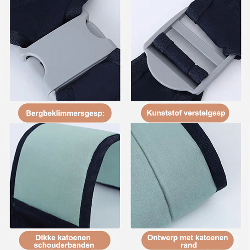 ErgoNest Draagzak™ – comfortabele en ergonomische draagzak voor baby’s van 0–36 maanden