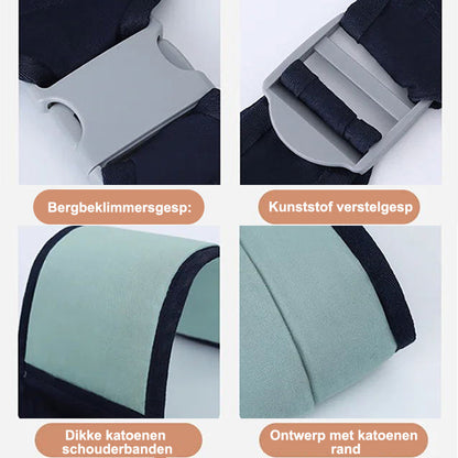 ErgoNest Draagzak™ – comfortabele en ergonomische draagzak voor baby’s van 0–36 maanden