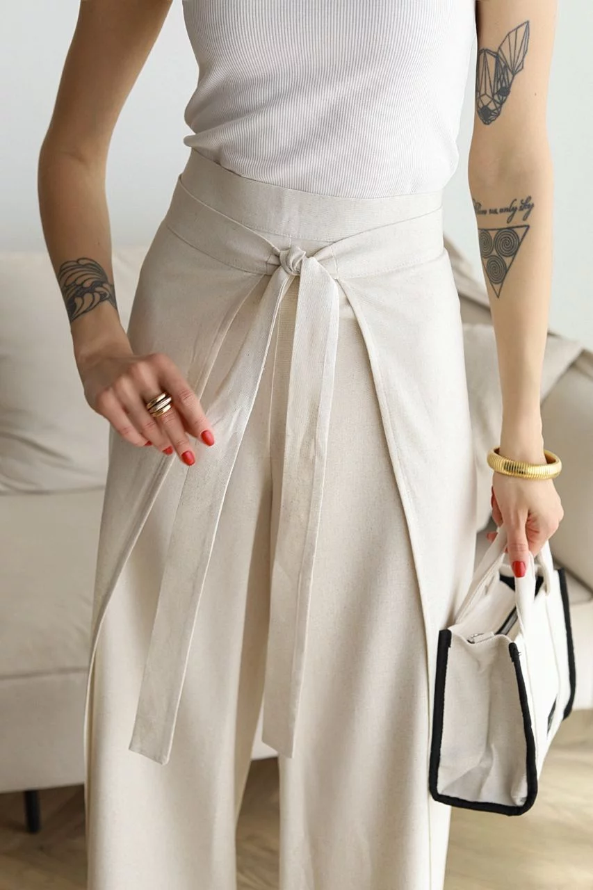 Asya™ Linnen Broek met Wijde Pijpen | Luchtig Comfort voor Elke Dag | 50% KORTING