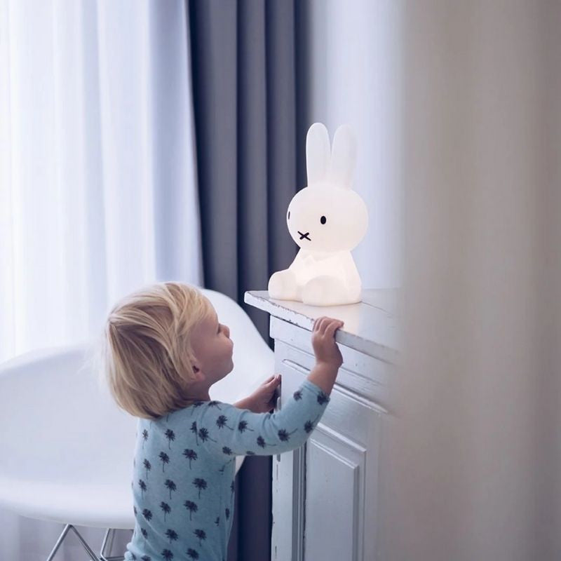 Schattige Konijn Nachtlamp voor Zachte Sfeerverlichting in Kinderkamer