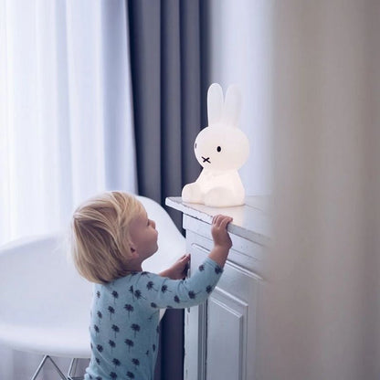 Schattige Konijn Nachtlamp voor Zachte Sfeerverlichting in Kinderkamer