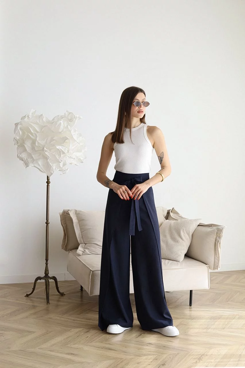 Asya™ Linnen Broek met Wijde Pijpen | Luchtig Comfort voor Elke Dag | 50% KORTING