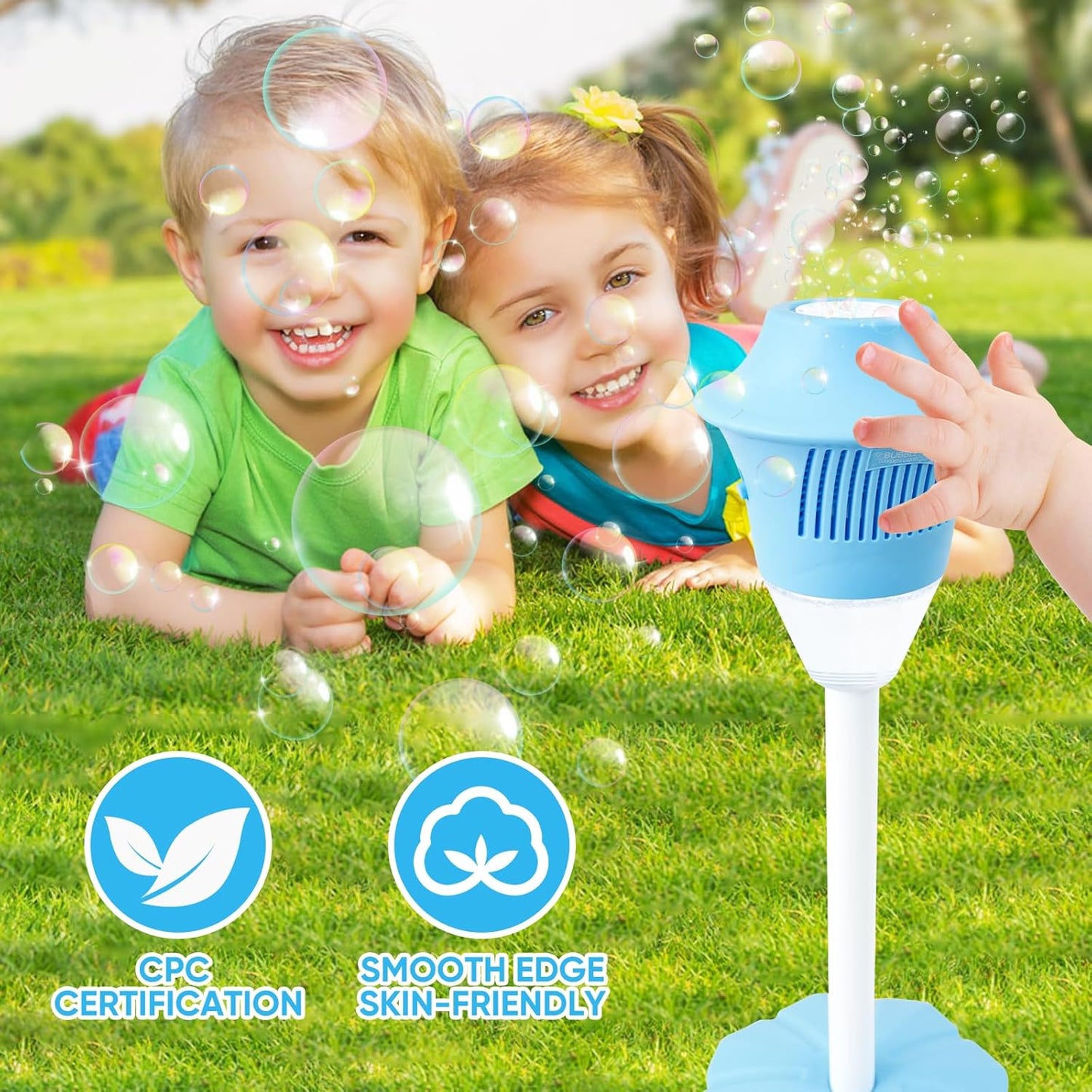 BubbleStorm™ – Draagbare bellenblaasmachine voor kinderplezier en vreugde [50% Korting]