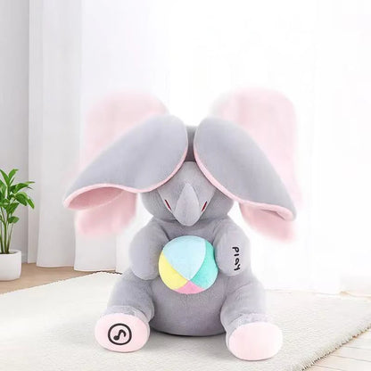 Peek-a-Boo Olifant™ met muziek – het knuffelvriendje dat huilen verandert in lachen