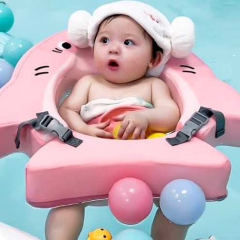 🦈💦Shark Baby Lay Swimming Float