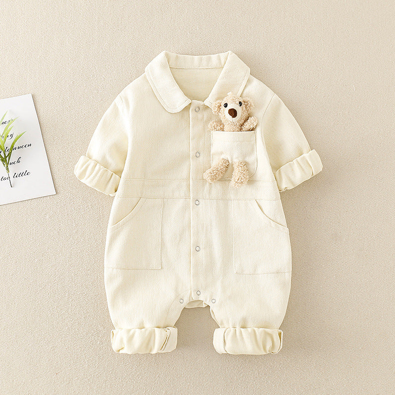 Bobby MiniStyle Denim Jumpsuit™ – stoer, comfortabel en altijd stijlvol