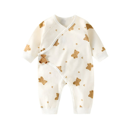 Baby Jumpsuit voor Jongens en Meisjes met Schattig Dierenpatroon