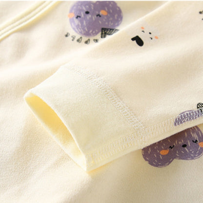 Baby Jumpsuit voor Jongens en Meisjes met Schattig Dierenpatroon