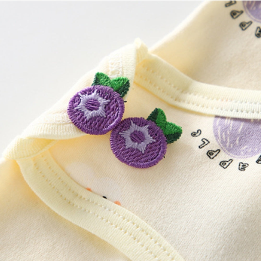 Baby Jumpsuit voor Jongens en Meisjes met Schattig Dierenpatroon