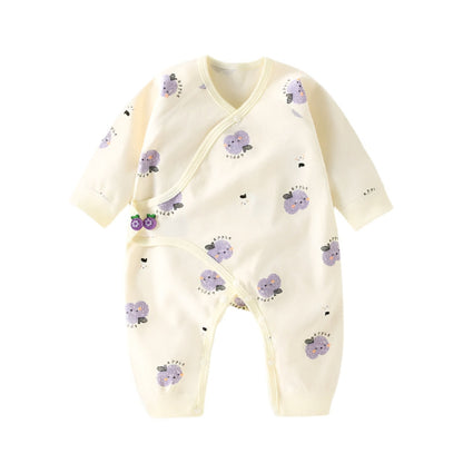 Baby Jumpsuit voor Jongens en Meisjes met Schattig Dierenpatroon