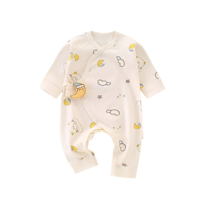 Baby Jumpsuit voor Jongens en Meisjes met Schattig Dierenpatroon