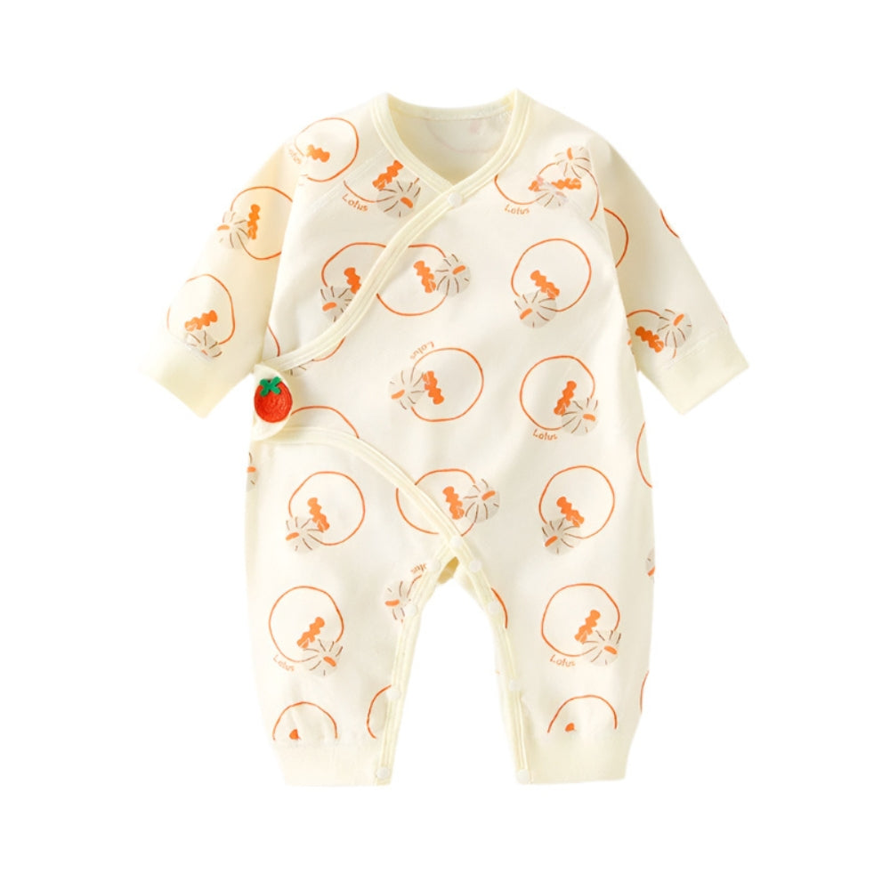 Baby Jumpsuit voor Jongens en Meisjes met Schattig Dierenpatroon