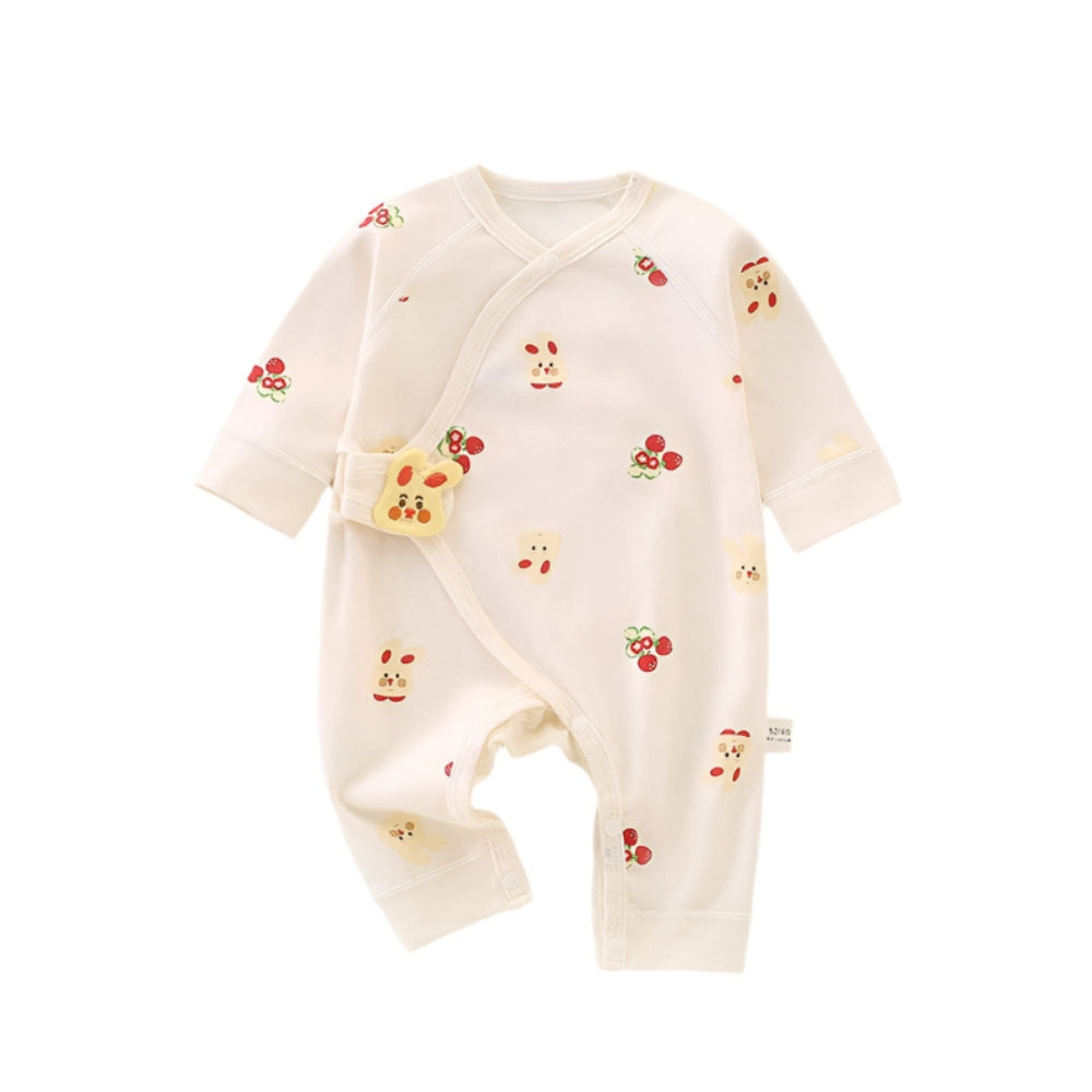 Baby Jumpsuit voor Jongens en Meisjes met Schattig Dierenpatroon
