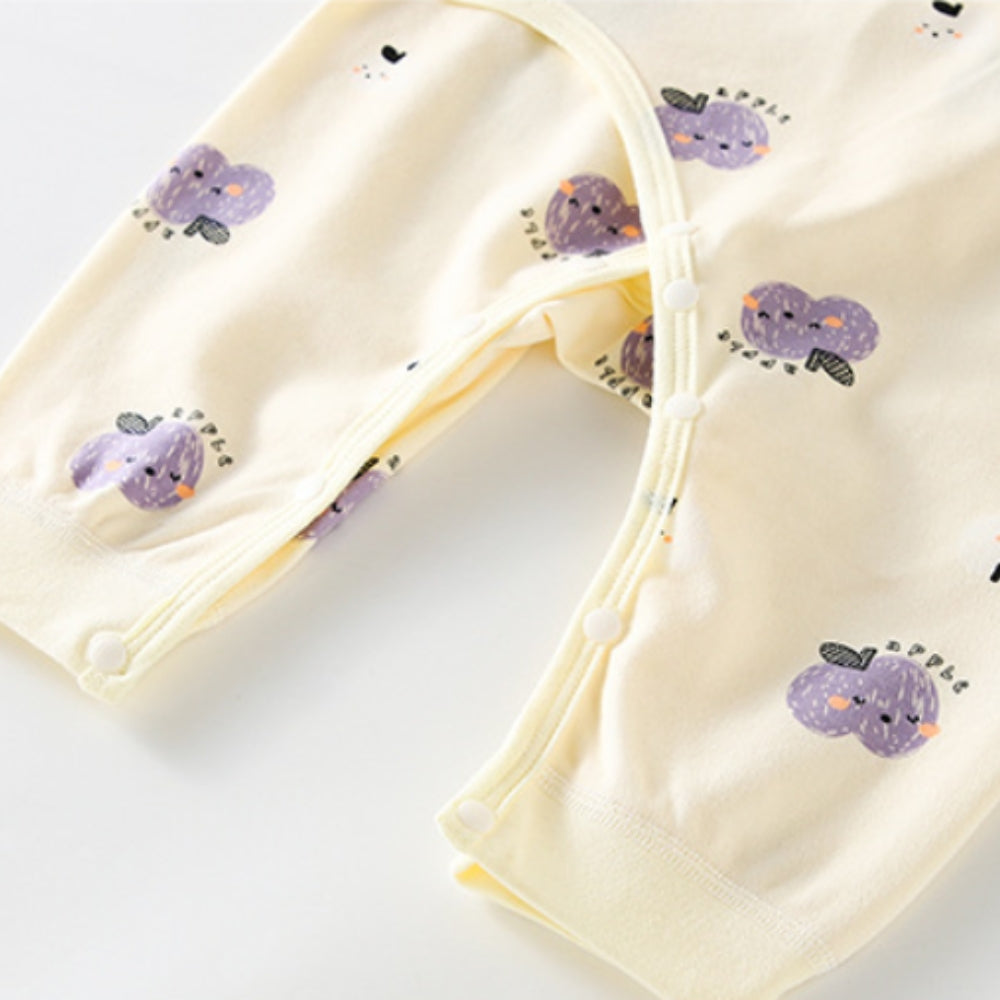 Baby Jumpsuit voor Jongens en Meisjes met Schattig Dierenpatroon