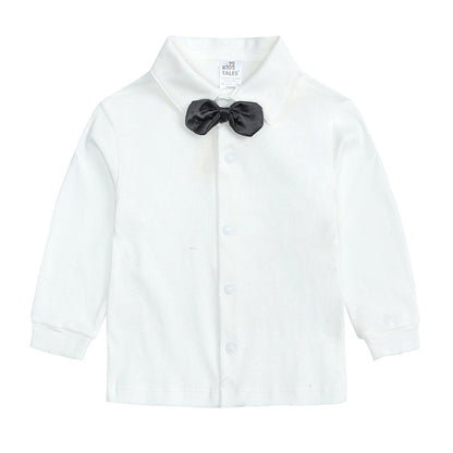 Jongens Outfit Set voor Baby's en Peuters met Vest en Strik voor Feestelijke Momenten