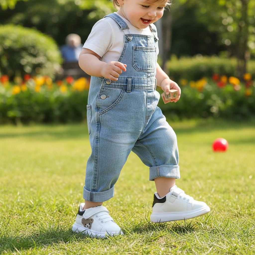 Schattige Beer Sneakers – Stijlvol Speelplezier!