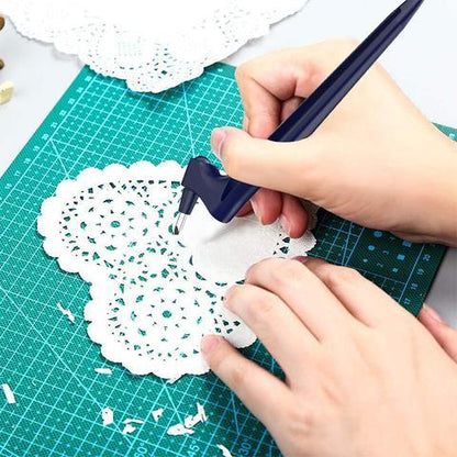 CraftPro™ – 360° roterend mes voor veilige precisie & creatief knutselen [1 + 1 Gratis]