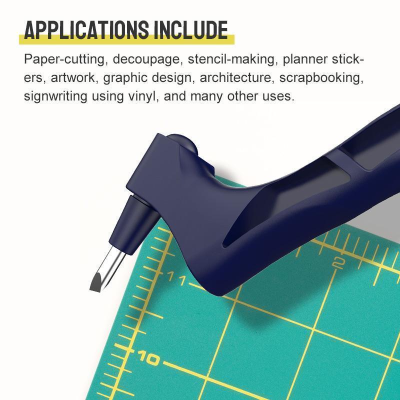 CraftPro™ – 360° roterend mes voor veilige precisie & creatief knutselen [1 + 1 Gratis]