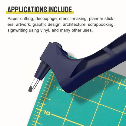 CraftPro™ – 360° roterend mes voor veilige precisie & creatief knutselen [1 + 1 Gratis]
