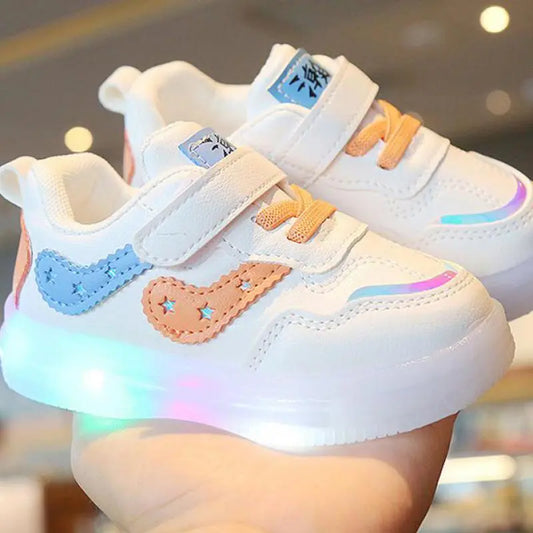 ✨ LED Sneakers voor Kinderen – Lichtgevende Stappen en Comfort!
