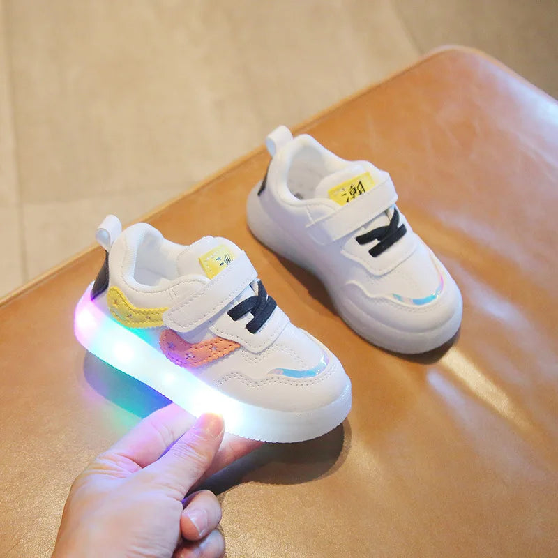 ✨ LED Sneakers voor Kinderen – Lichtgevende Stappen en Comfort!