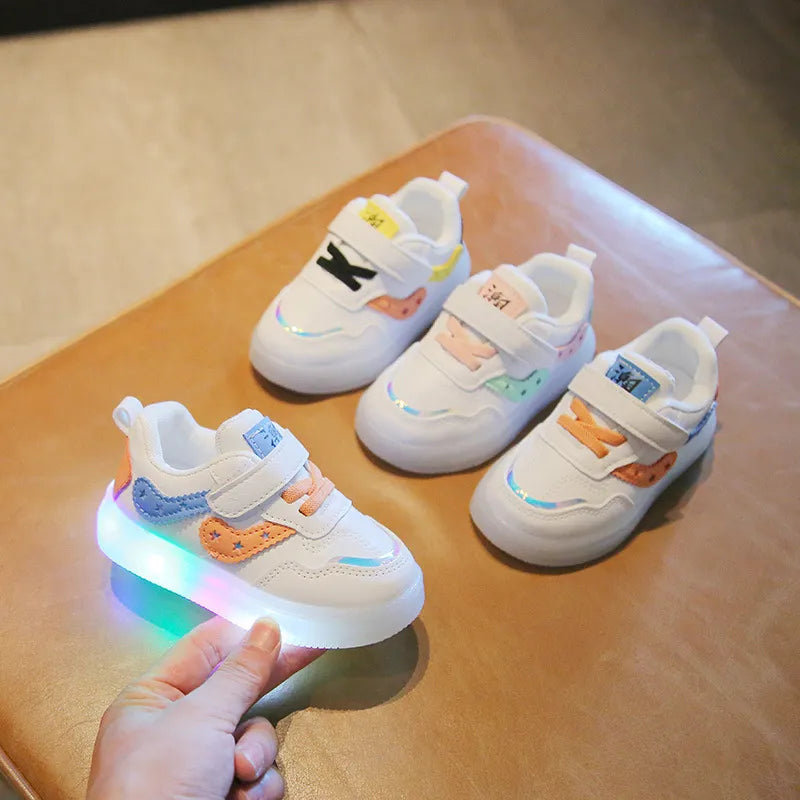 ✨ LED Sneakers voor Kinderen – Lichtgevende Stappen en Comfort!