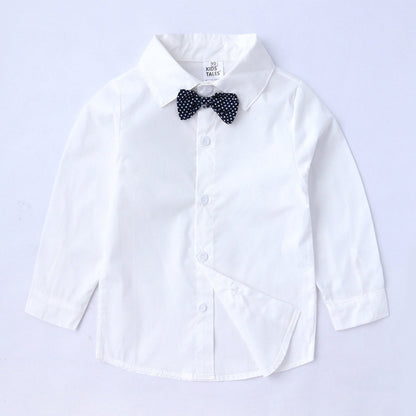 Jongens Formele Outfit Set voor Baby en Peuters met Krijtstreep Vest en Strik voor Feestelijke Gelegenheden