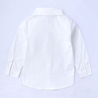 Jongens Formele Outfit Set voor Baby en Peuters met Krijtstreep Vest en Strik voor Feestelijke Gelegenheden