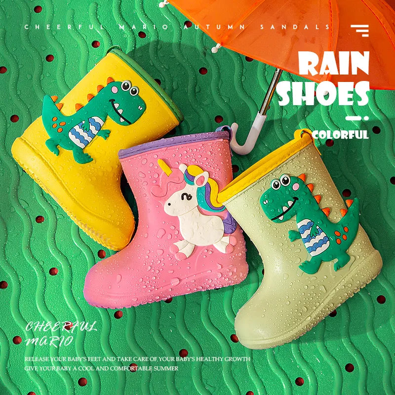 🌧️🧒 Tough Rain Boots for Little Ones