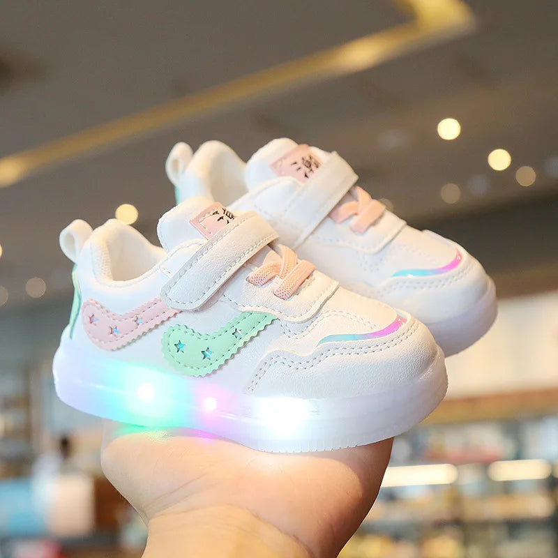 ✨ LED Sneakers voor Kinderen – Lichtgevende Stappen en Comfort!