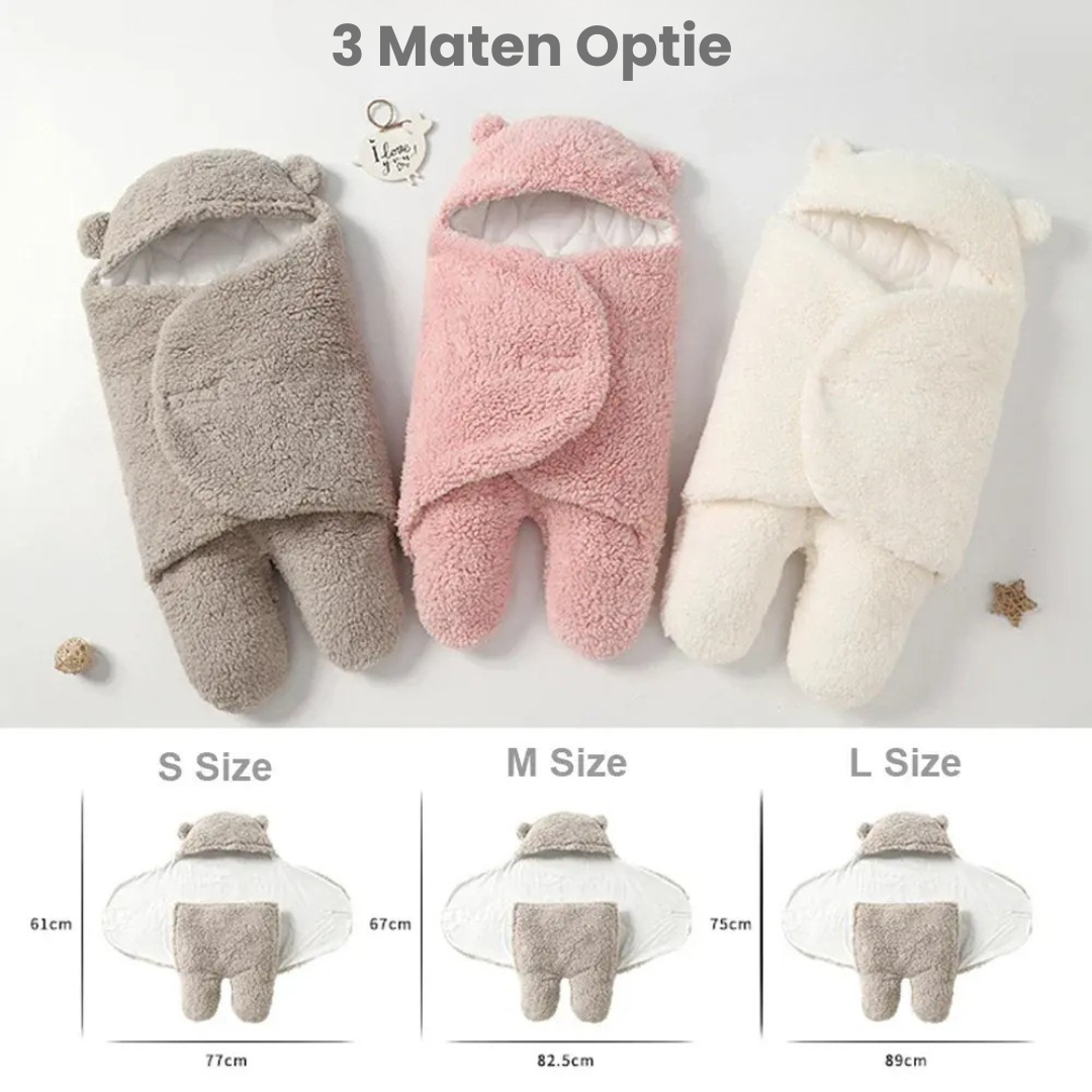 SnuggleBear™ – Baby-inbakerdeken voor extra knus comfort dagelijks [50% Korting]