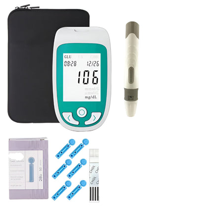 Multifunctionele Cholesterol en Glucose Meter voor Thuisgebruik met Display