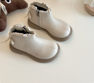 Lauren Warm & Classic - Leren Laarsjes