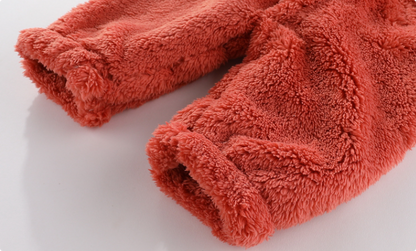 Otis - Fleece Romper Met Capuchon