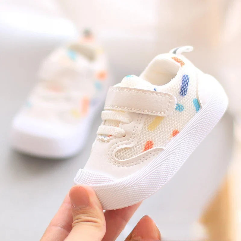 👟 Luchtige Sneakers met Klittenband – Licht & Comfortabel!