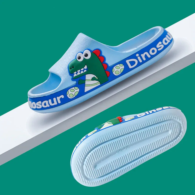 🦖✨ Dinosaurus Slippers – Veilig en Speels voor Kinderen!