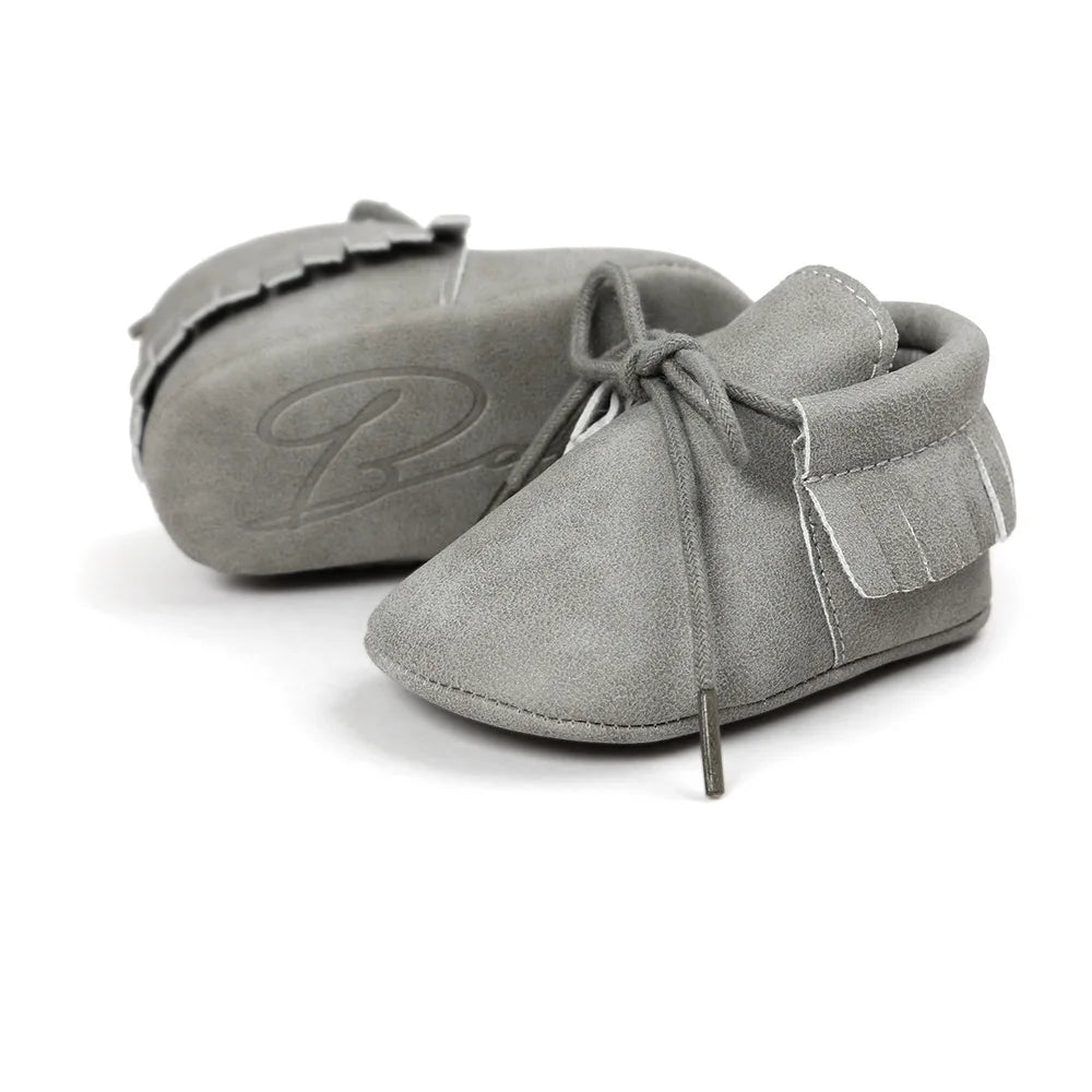 Zachte Suède Mocassins – Stijlvol en Comfortabel voor je Baby!