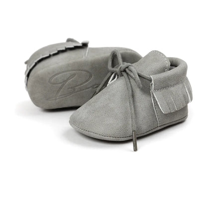 Zachte Suède Mocassins – Stijlvol en Comfortabel voor je Baby!