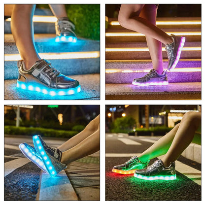 Stralende Stappers - LED-Schoenen voor Kinderen die Shinen