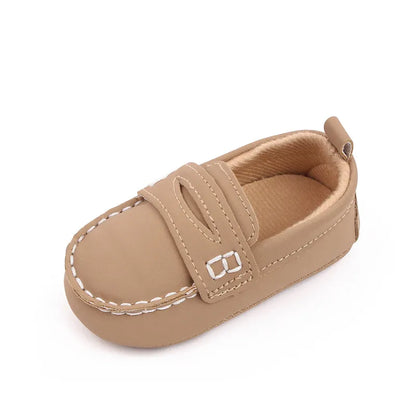 Soft Moccasins with Rubber Sole – Perfect for First Steps!