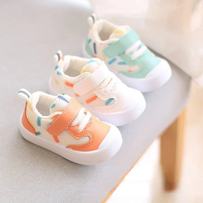 👟 Luchtige Sneakers met Klittenband – Licht & Comfortabel!