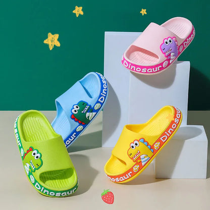 🦖✨ Dinosaurus Slippers – Veilig en Speels voor Kinderen!
