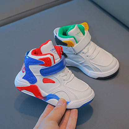 🏃‍♂️ Hoge Sneakers voor Kinderen – Stijlvol & Veilig voor Buiten!